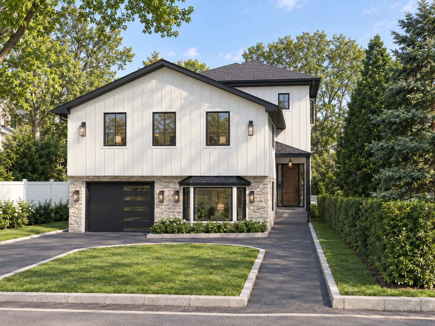 Exterior rendering of Maple Residence